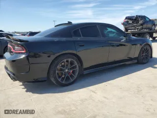 2017 Dodge Charger SRT Hellcat with VIN 2C3CDXL97HH520020, listed as a Copart auction lot 47194245 with 66,206 mi miles and Salvage Title. Bid and sale history available at carsss.com. Image 3.
