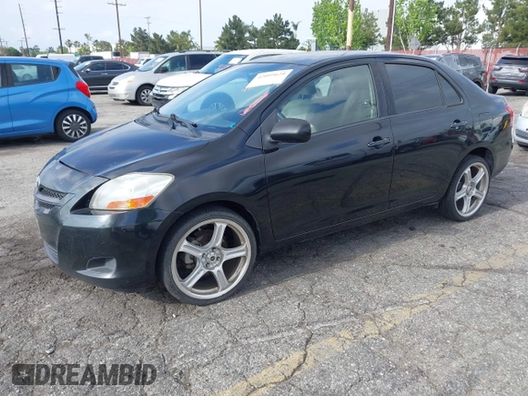 2008 Toyota Yaris with VIN JTDBT923081247844, listed as a IAAI auction lot 42095029 with 197,667 mi miles. Bid and sale history available at carsss.com. Image 2.