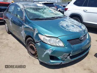 2009 Toyota Corolla with VIN 1NXBU40E59Z022061, listed as a IAAI auction lot 42544315 with 110,167 mi miles and . Bid and sale history available at DreamBid. Image 1.
