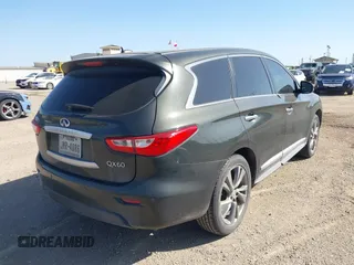 2014 Infiniti QX60 with VIN 5N1AL0MN4EC500276, listed as a IAAI auction lot 42088386 with 125,888 mi miles. Bid and sale history available at carsss.com. Image 4.