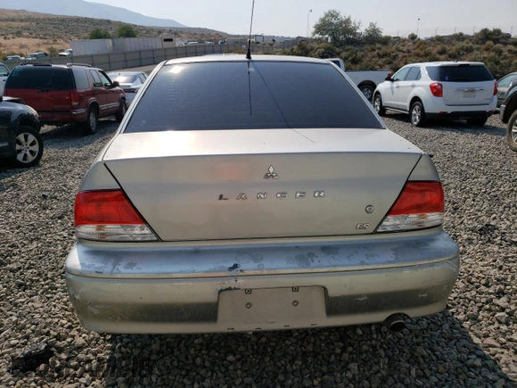 2003 Mitsubishi Lancer ES with VIN JA3AJ26E93U087831, listed as a Copart auction lot 65413304 with 167,241 mi miles and Salvage Title. Bid and sale history available at carsss.com. Image 6.