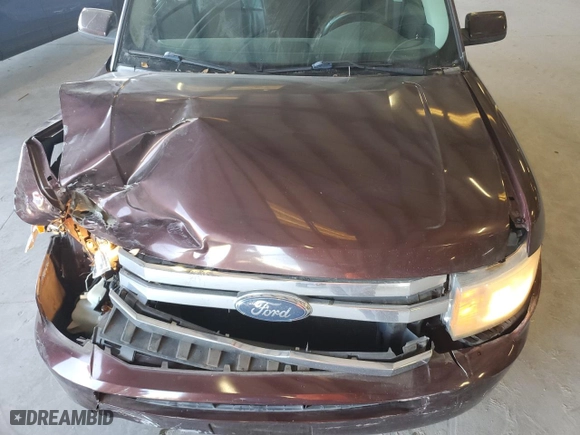 2010 Ford Flex SEL with VIN 2FMGK5CC9ABA29021, listed as a Copart auction lot 50416435 with 177,231 mi miles and Salvage Title. Bid and sale history available at carsss.com. Image 12.