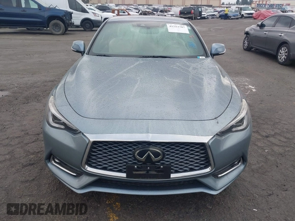 2020 Infiniti Q60 Luxe with VIN JN1EV7EK6LM340103, listed as a IAAI auction lot 41513787 with 81,054 mi miles and . Bid and sale history available at DreamBid. Image 12.