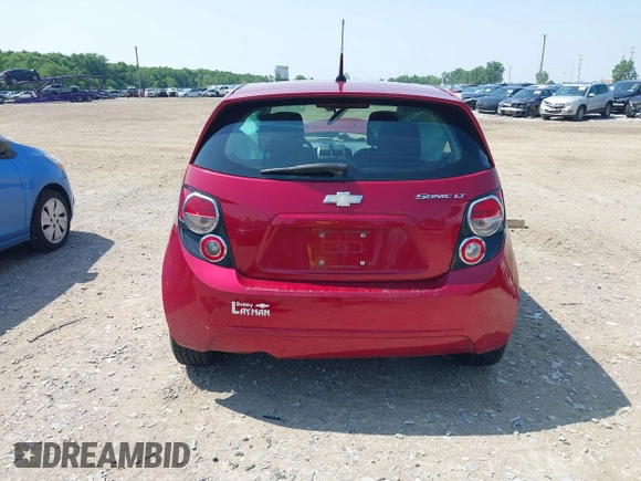 2012 Chevrolet Sonic LT with VIN 1G1JC6SH7C4135418, listed as a IAAI auction lot 42464564 with 169,035 mi miles and . Bid and sale history available at DreamBid. Image 17.