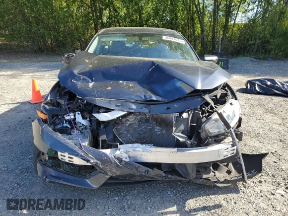2016 Honda Civic EX with VIN 19XFC2F76GE247803, listed as a Copart auction lot 55691015 with 82,120 mi miles and Salvage Title. Bid and sale history available at DreamBid. Image 5.