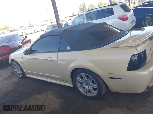 2001 Ford Mustang GT Deluxe with VIN 1FAFP45X81F103741, listed as a IAAI auction lot 41880838 with 171,092 mi miles. Bid and sale history available at carsss.com. Image 14.