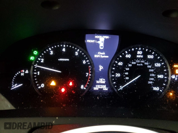 2016 Lexus LS 460 z VIN JTHCL5EF5G5026491, wystawiony jako Copart lot #41912515 z przebiegiem 192 308 mil mil oraz Czysty tytuł • Clean title. Historia ofert i sprzedaży dostępna na DreamBid. Obrazek 9.