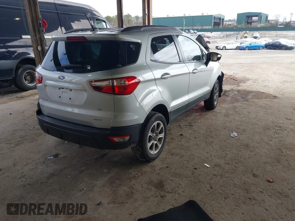 2022 Ford EcoSport SE z VIN MAJ6S3GL6NC468395, wystawiony jako IAAI lot #41804001 z przebiegiem 18 695 mil mil oraz . Historia ofert i sprzedaży dostępna na DreamBid. Obrazek 4.