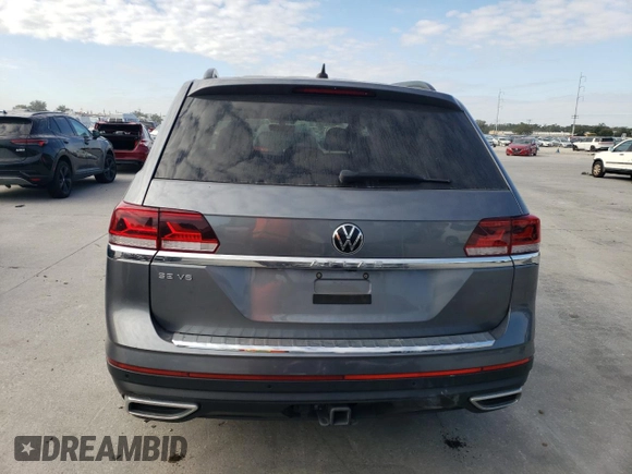 2022 Volkswagen Atlas SE with VIN 1V2WR2CA3NC559224, listed as a Copart auction lot 76897664 with 31,207 mi miles and Salvage title. Bid and sale history available at DreamBid. Image 6.