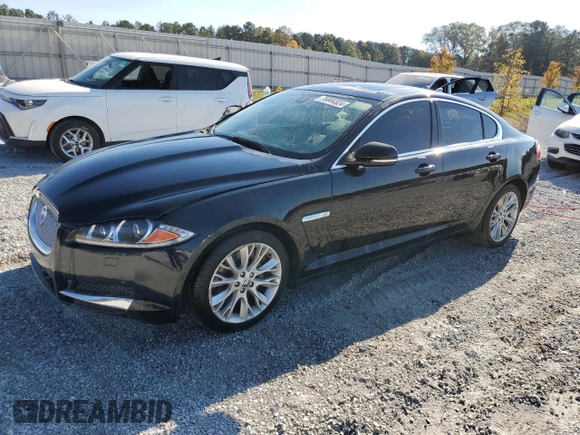 2014 Jaguar XF SC with VIN SAJWA0EX3E8U29494, listed as a Copart auction lot 76844324 with 103,776 mi miles and Clean Title. Bid and sale history available at DreamBid. Image 1.