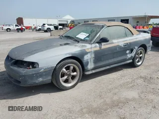1994 Ford Mustang with VIN 1FALP45TXRF168327, listed as a IAAI auction lot 42237759 with 147,629 mi miles and . Bid and sale history available at DreamBid. Image 2.