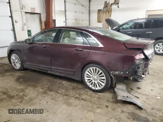 2013 Lincoln MKZ with VIN 3LN6L2J91DR823662, listed as a Copart auction lot 46675845 with 131,104 mi miles and Salvage Title. Bid and sale history available at DreamBid. Image 2.