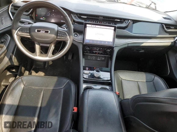 2023 Jeep Grand Cherokee 30th Anniversary with VIN 1C4RJYB63P8783993, listed as a Copart auction lot 60485625 with 38,881 mi miles and Salvage title. Bid and sale history available at DreamBid. Image 8.