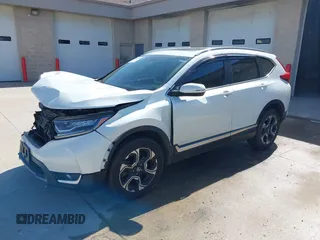 2018 Honda CR-V Touring with VIN 2HKRW2H92JH662753, listed as a IAAI auction lot 39538586 with 83,202 mi miles. Bid and sale history available at carsss.com. Image 18.