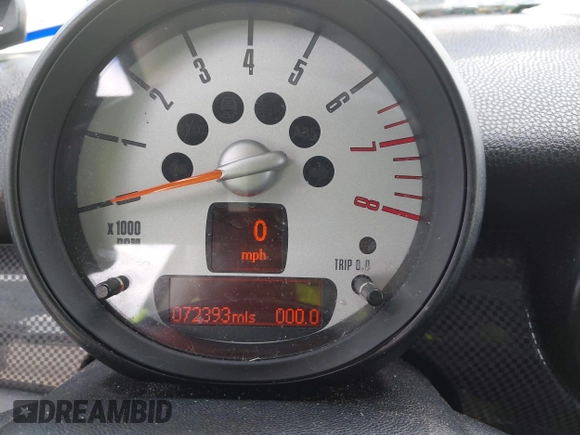 2012 MINI Hardtop S with VIN WMWSV3C54CTY17815, listed as a IAAI auction lot 42061906 with 72,393 mi miles and . Bid and sale history available at DreamBid. Image 7.