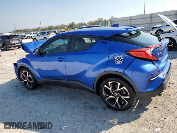 2021 Toyota C-HR LE with VIN JTNKHMBX7M1107111, listed as a Copart auction lot 47360895 with 69,964 mi miles and Non Repairable. Bid and sale history available at DreamBid. Image 2.