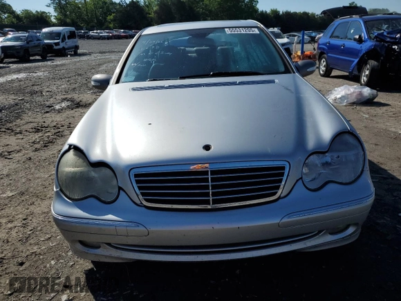 2004 Mercedes-Benz C 230 Kompressor z VIN WDBRF40J44F449334, wystawiony jako Copart lot #55531205 z przebiegiem 234 285 mil mil oraz Szkoda całkowita • Salvage title. Historia ofert i sprzedaży dostępna na DreamBid. Obrazek 5.