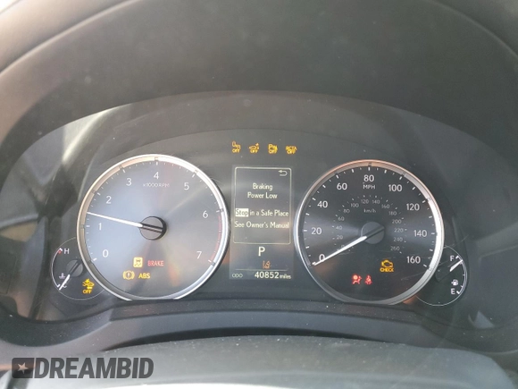 2021 Lexus IS 300 with VIN JTHCA1D29M5115814, listed as a Copart auction lot 49497155 with 40,852 mi miles and Salvage title. Bid and sale history available at DreamBid. Image 9.
