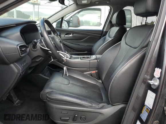 2023 Hyundai Santa Fe Limited with VIN 5NMS4DAL6PH516967, listed as a Copart auction lot 51137385 with 55,902 mi miles and Salvage Title. Bid and sale history available at carsss.com. Image 7.