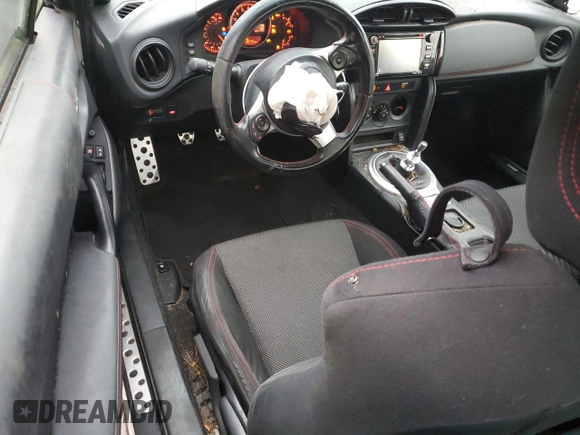 2017 Subaru BRZ Premium with VIN JF1ZCAB16H9606233, listed as a Copart auction lot 87384514 with 38,174 mi miles and Salvage Title. Bid and sale history available at DreamBid. Image 8.
