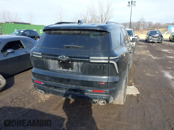 2024 Chevrolet Traverse AWD RS z VIN 1GNEVLKS1RJ208152, wystawiony jako IAAI lot #41586512 z przebiegiem 2 019 mil mil oraz . Historia ofert i sprzedaży dostępna na DreamBid. Obrazek 16.