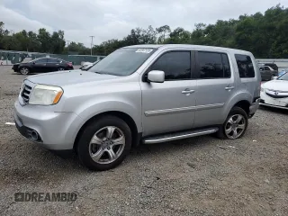2013 Honda Pilot EX-L with VIN 5FNYF3H59DB001058, listed as a Copart auction lot 62947125 with 157,503 mi miles and Salvage title. Bid and sale history available at DreamBid. Image 1.