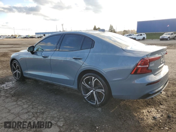 2024 Volvo S60 Core Dark Theme with VIN 7JRL12TK5RG319774, listed as a Copart auction lot 79581424 with 15,049 mi miles and Clean title. Bid and sale history available at DreamBid. Image 2.