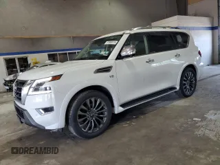 2022 Nissan Armada Platinum с VIN JN8AY2DB4N9810016, выставлен на аукционе Copart как лот 57000415 с пробегом 65 823 миль миль и Списание • Salvage title. История ставок и продаж доступна на DreamBid. Изображение 1.