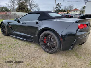 2019 Chevrolet Corvette Grand Sport 2LT with VIN 1G1YY3D72K5121941, listed as a IAAI auction lot 42027735 with 33,476 mi miles. Bid and sale history available at carsss.com. Image 3.