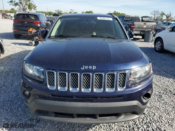 2014 Jeep Compass Latitude with VIN 1C4NJCEB9ED660326, listed as a Copart auction lot 50582145 with 60,712 mi miles and Salvage Title. Bid and sale history available at carsss.com. Image 5.