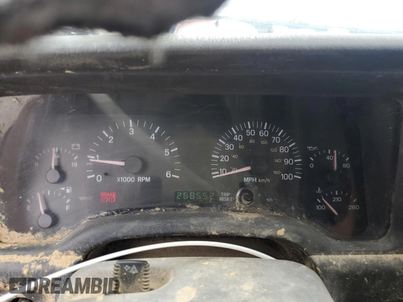 2000 Jeep Cherokee with VIN 1J4FF48S7YL209729, listed as a Copart auction lot 53647685 with 268,552 mi miles and Salvage title. Bid and sale history available at DreamBid. Image 9.