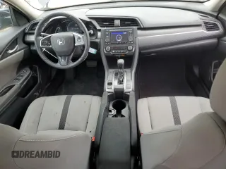 2020 Honda Civic LX with VIN 19XFC2F69LE025564, listed as a Copart auction lot 60811565 with 12,480 mi miles and Salvage title. Bid and sale history available at DreamBid. Image 8.