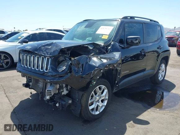 2017 Jeep Renegade Latitude z VIN ZACCJBBB6HPG55080, wystawiony jako IAAI lot #42179742 z przebiegiem 59 620 mil mil oraz . Historia ofert i sprzedaży dostępna na DreamBid. Obrazek 6.
