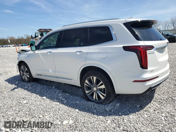 2023 Cadillac XT6 AWD Premium Luxury с VIN 1GYKPDRS7PZ130700, выставлен на аукционе Copart как лот 54295525 с пробегом 16 441 миль миль и Списание • Salvage title. История ставок и продаж доступна на DreamBid. Изображение 2.