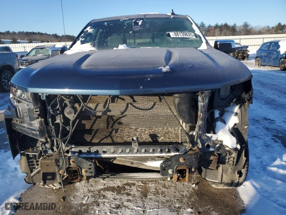 2019 Chevrolet Silverado 1500 LT with VIN 1GCRYDEDXKZ314465, listed as a Copart auction lot 88139625 with 0 mi miles and Salvage Title. Bid and sale history available at carsss.com. Image 5.