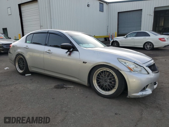 2013 Infiniti G37 x with VIN JN1CV6AR2DM766764, listed as a Copart auction lot 55459465 with 147,789 mi miles and Non Repairable. Bid and sale history available at carsss.com. Image 4.