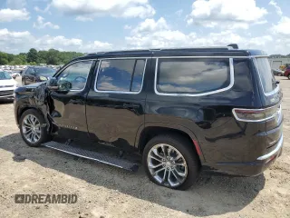 2022 Jeep Grand Wagoneer Series II z VIN 1C4SJVFJ5NS194152, wystawiony jako Copart lot #64996304 z przebiegiem Nie podano mil oraz Szkoda całkowita • Salvage title. Historia ofert i sprzedaży dostępna na DreamBid. Obrazek 2.
