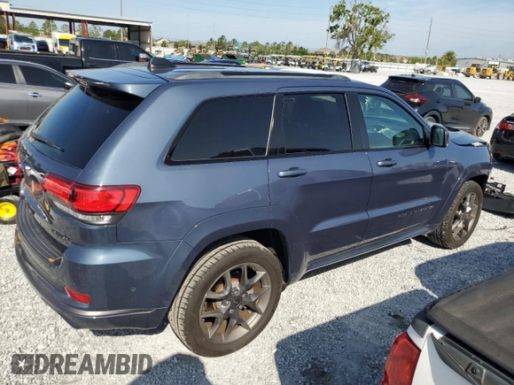 2019 Jeep Grand Cherokee Limited X with VIN 1C4RJFBG7KC666906, listed as a Copart auction lot 51409045 with 62,785 mi miles and Non repairable. Bid and sale history available at DreamBid. Image 3.