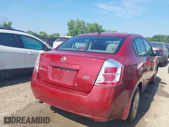 2007 Nissan Sentra S with VIN 3N1AB61E97L612189, listed as a IAAI auction lot 42580730 with 143,655 mi miles and . Bid and sale history available at DreamBid. Image 4.