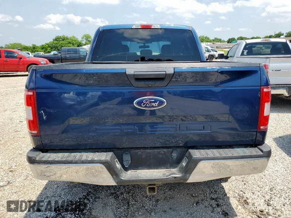 2019 Ford F-150 XL with VIN 1FTEW1CB4KKE21508, listed as a Copart auction lot 59112255 with 131,370 mi miles and Salvage title. Bid and sale history available at DreamBid. Image 6.