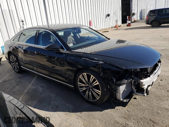 2020 Audi A8 L with VIN WAU8EAF83LN010663, listed as a Copart auction lot 49933994 with 35,756 mi miles. Bid and sale history available at carsss.com. Image 4.