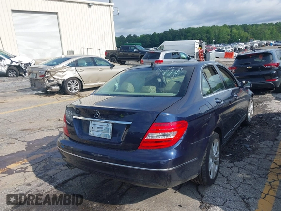 2014 Mercedes-Benz C 250 Sport with VIN WDDGF4HB6EA917896, listed as a IAAI auction lot 42368736 with 54,678 mi miles and . Bid and sale history available at DreamBid. Image 4.
