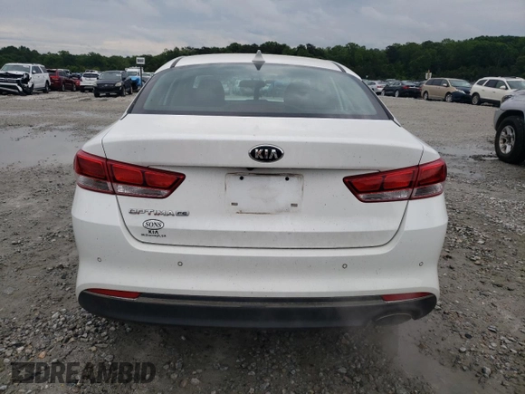 2016 Kia Optima LX with VIN 5XXGT4L30GG051249, listed as a Copart auction lot 55476275 with 40,875 mi miles and Salvage title. Bid and sale history available at DreamBid. Image 6.