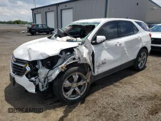 2019 Chevrolet Equinox LT with VIN 2GNAXKEV5K6293931, listed as a Copart auction lot 58983985 with 80,075 mi miles and Salvage title. Bid and sale history available at DreamBid. Image 1.