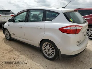 2015 Ford C-Max Energi SEL with VIN 1FADP5CU1FL100808, listed as a Copart auction lot 53716285 with 106,620 mi miles and Salvage Title. Bid and sale history available at carsss.com. Image 2.