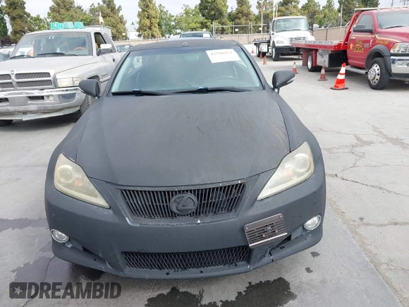 2011 Lexus IS 350 C with VIN JTHFE2C28B2505195, listed as a IAAI auction lot 42598472 with 167,989 mi miles and . Bid and sale history available at DreamBid. Image 12.
