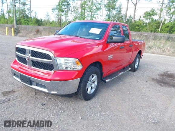 2019 Ram 1500 Classic Express with VIN 1C6RR6FG2KS603678, listed as a IAAI auction lot 41958909 with 131,722 mi miles. Bid and sale history available at carsss.com. Image 2.