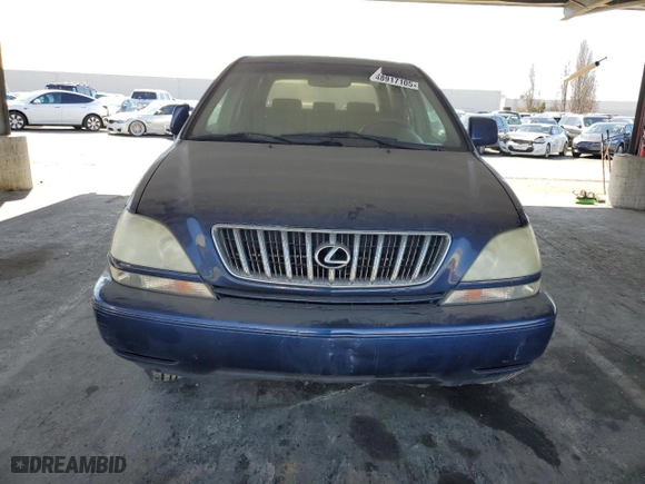 2001 Lexus RX 300 with VIN JTJHF10U210213525, listed as a Copart auction lot 48917105 with 151,872 mi miles and Clean Title. Bid and sale history available at carsss.com. Image 5.