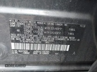 2021 Toyota RAV4 LE with VIN 2T3G1RFV5MW158239, listed as a IAAI auction lot 42602305 with 51,275 mi miles and . Bid and sale history available at DreamBid. Image 9.