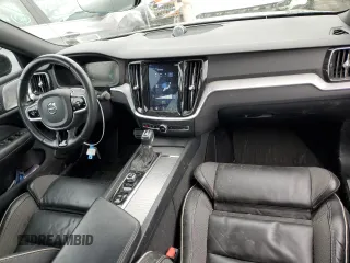 2019 Volvo S60 R-Design with VIN 7JRA22TMXKG013780, listed as a Copart auction lot 38024374 with 48,762 mi miles. Bid and sale history available at carsss.com. Image 8.